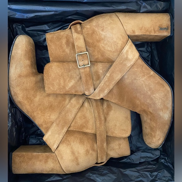 YSL suede Boots - Picture 12 of 14
